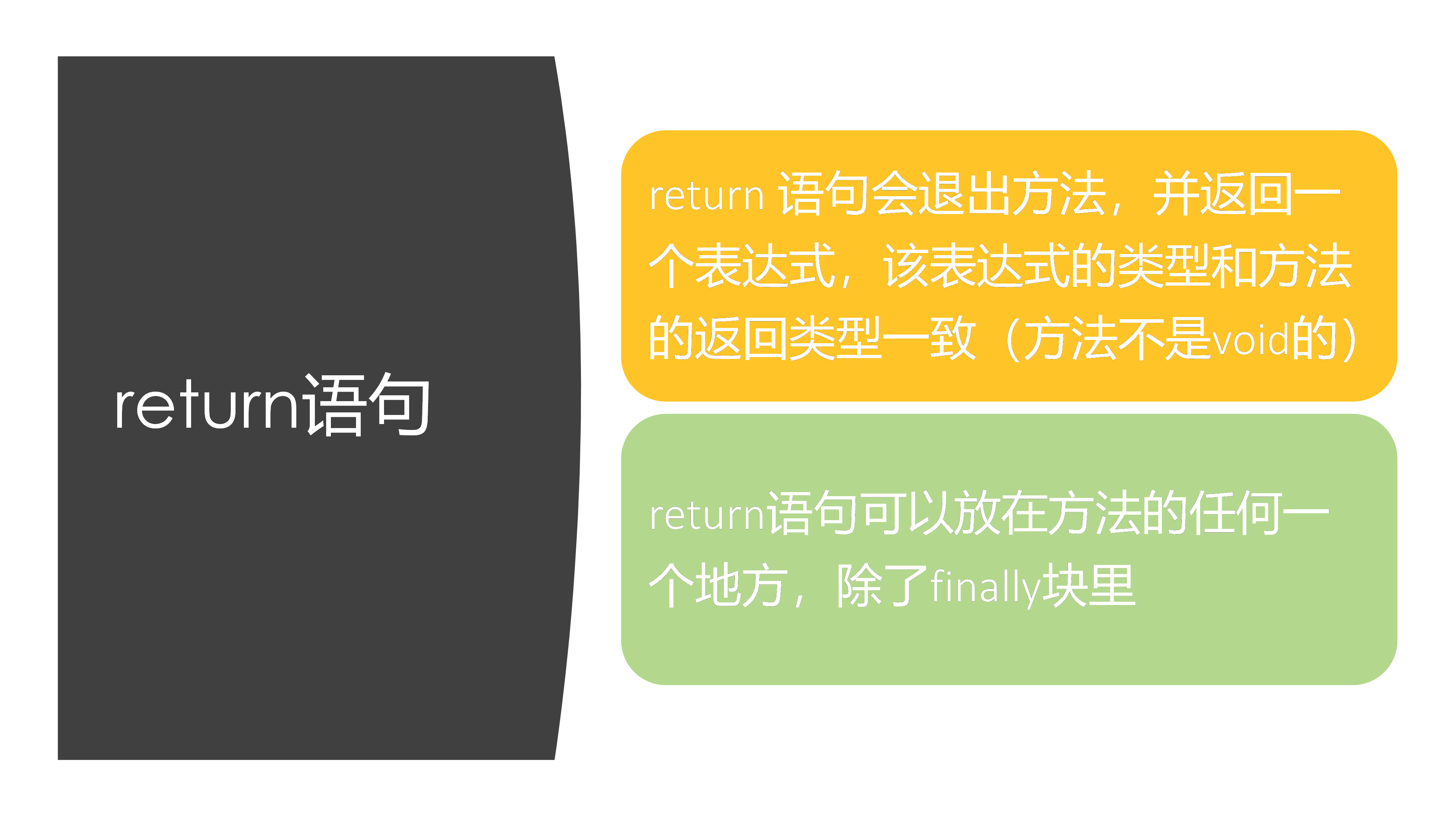 return