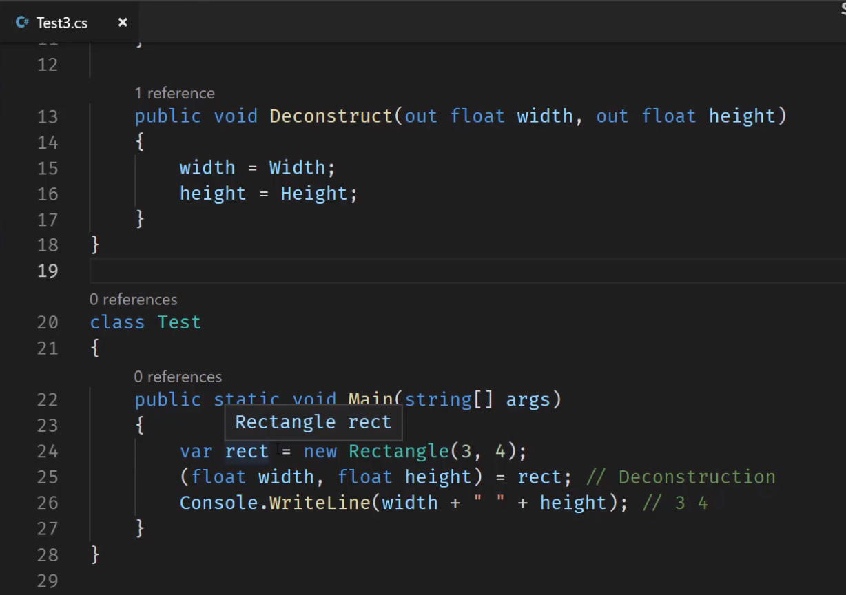 CSharp Basic Tutorial Chapter-3-2 构造函数和解析函数 | Chaoqiang's Blog