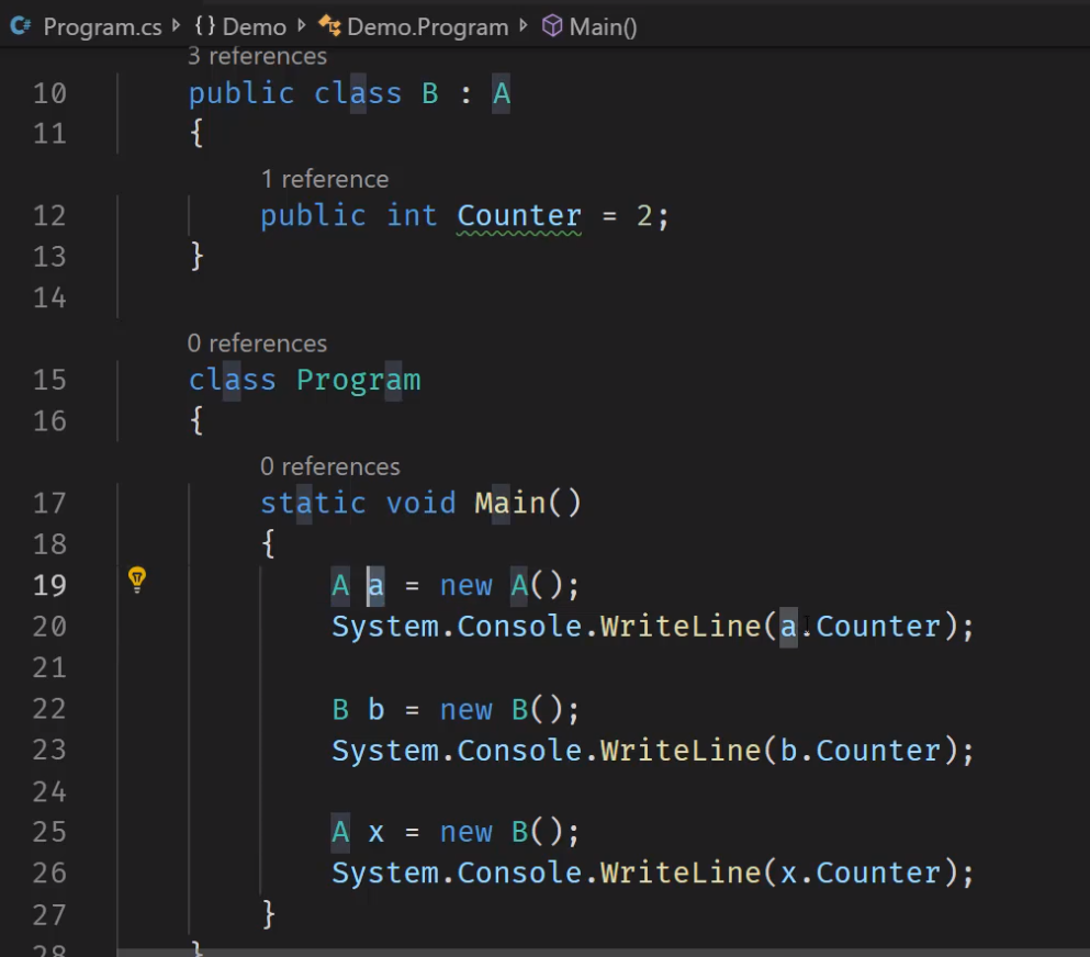 CSharp Basic Tutorial Chapter-3-6 继承 抽象 隐藏成员 New Sealed Base 初始化顺序 ...