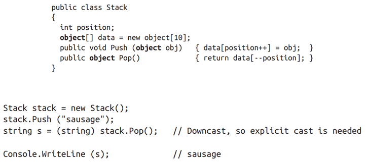 object
